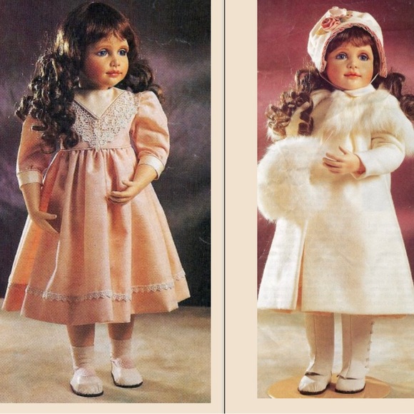 Rare NIB Ashton-Drake Galleries Porcelain Doll Michelle - Picture 1 of 8